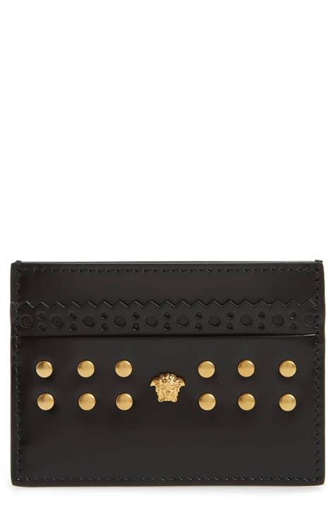 versace slim poket rivet|versace wallet.